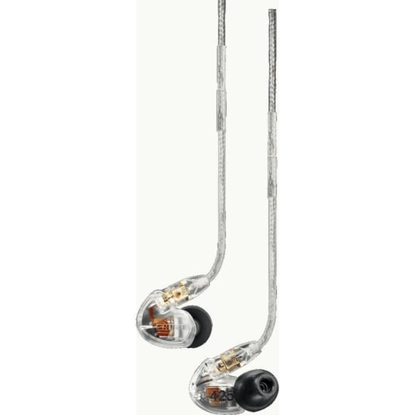 SHURE SSP SE425-CL High Definition In-Ear-hörlurar - Genomskinliga