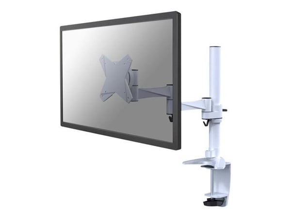 Skrivbordstöd - NewStar - FPMA-D1330WHITE - Skärmar upp till 24" - Justerbar höjd 40 cm - Vit
