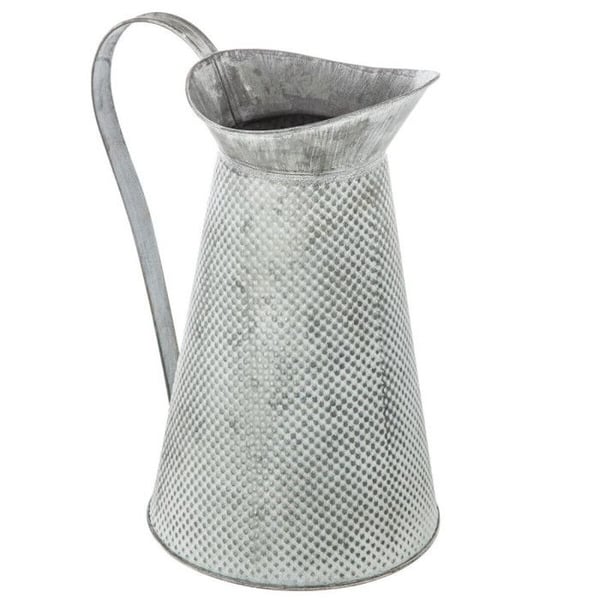 Karaf dekor metall & zink "Chiné" höjd 28 cm Atmosphera