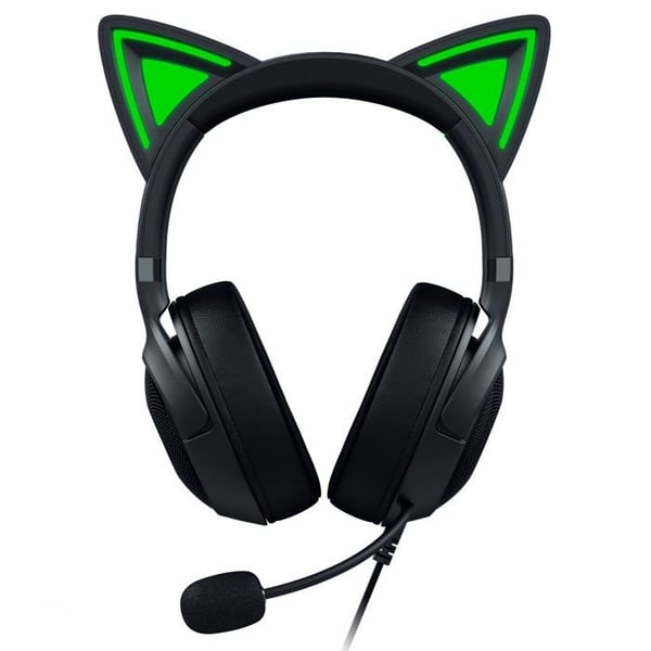 Spelheadset - Razer - Kraken Kitty V2 - Svart - USB-A - Över örat