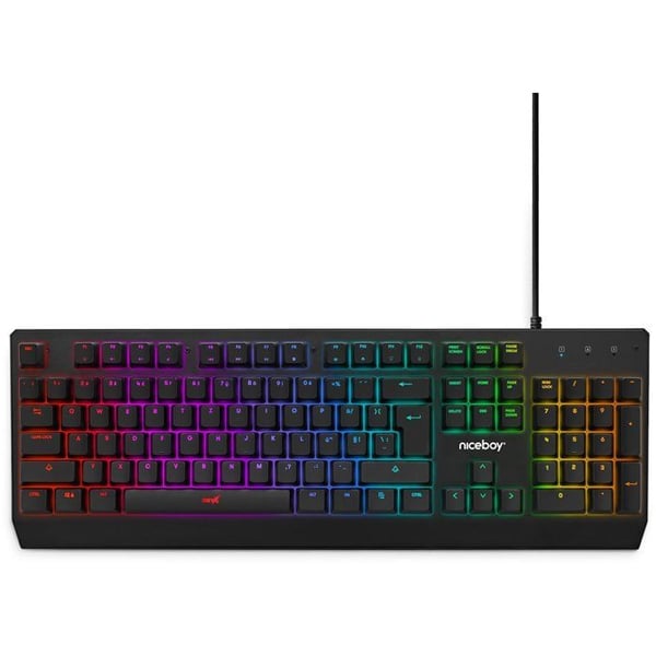 Mekanisk spel-tangentbord - NICEBOY - ORYX K610 Chameleon - RGB-bakgrundsbelysning - Anti-Ghosting - 104 tangenter