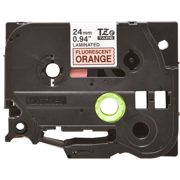 Brother TZe-B51 etiketttejp - fluorescerande orange - 23,88 mm x 5 m