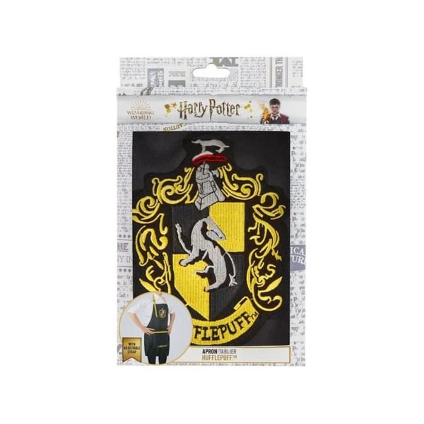 Forklæde - Cinereplicas - Hufflepuff - Barn - Let - Vaskbar