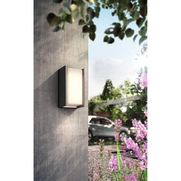 PHILIPS Vägglampa HW Turaco 1x9,5W - Antracit
