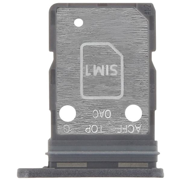 Ersättningst drawer för Dual Nano SIM-kort till Samsung Galaxy A36 Svart
