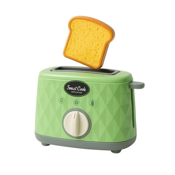 Ljudlig Brödrost Lekleksak - Funktionell - 2 Rosti - Batteridriven - Från 3 År