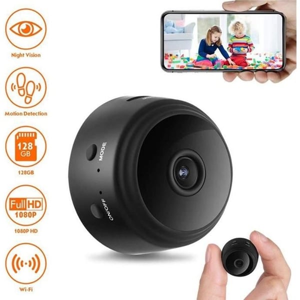Mini WiFi HD 1080P Kamera Lille Trådløs Kamera Hjem Baby Nattevision Sikkerhed Mikro Bevægelsesdetektion