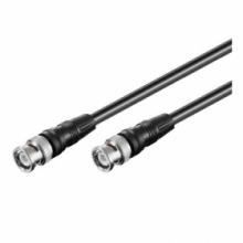 BNC-kabel - CD - 2m - 75 Ohm - BNC-hananslutning - Videövervakning