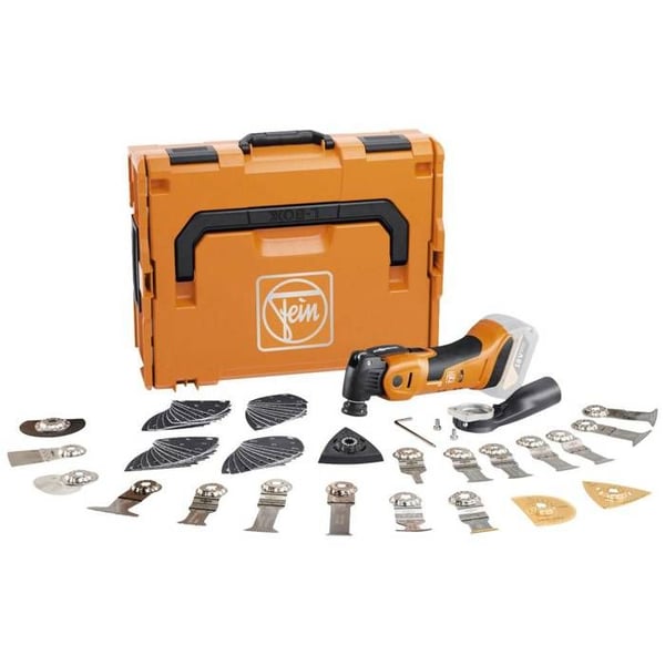 Fein Multimaster AMM 700 Max Top AS 71293663000 Sladdlöst multiverktyg utan batteri, utan laddare, + tillbehör
