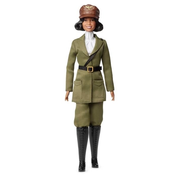 Barbie-docka - BARBIE - HJX36 - Bessie Coleman - Flerfärgad - 3 delar - Äkthetsbevis