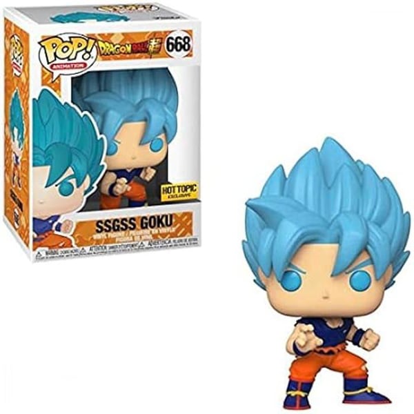 Figur - FUNKO - SSGSS Goku - Vinyl - 9,5 cm - Dragon Ball Super