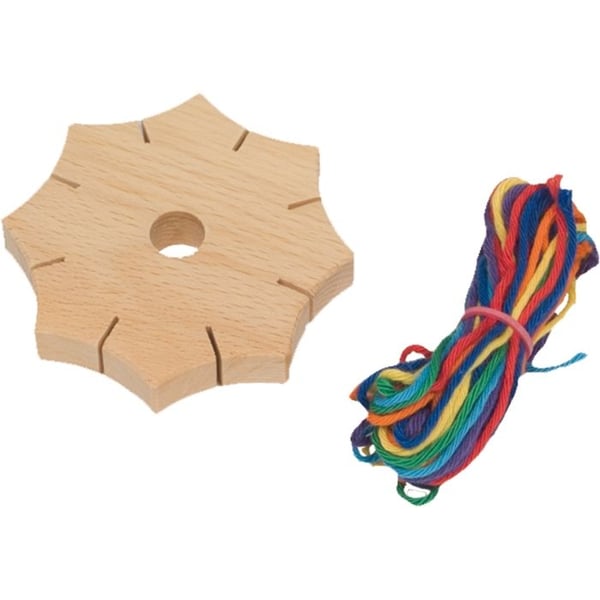 Flätningsstjärna - FAGUS - Beige - Kreativ aktivitet - För barn från 4 år - Komplett kit