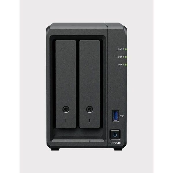 NAS-server - SYNOLOGY - DS225+ - 2 fackor - 2 GB RAM