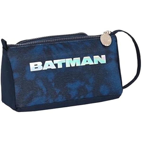 Skolmaterial - SAFTA - Batman Legendary - Avtagbar ficka - Svart - Syntetisk