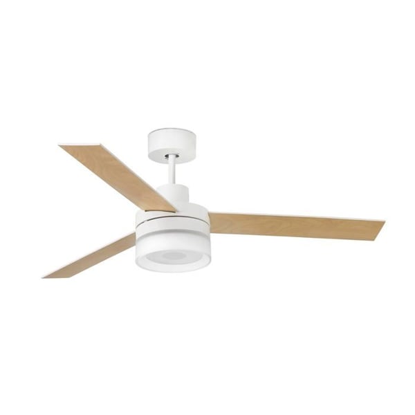 Takfläkt - FARO - Ice - Vit - LED 12W - 800Lm