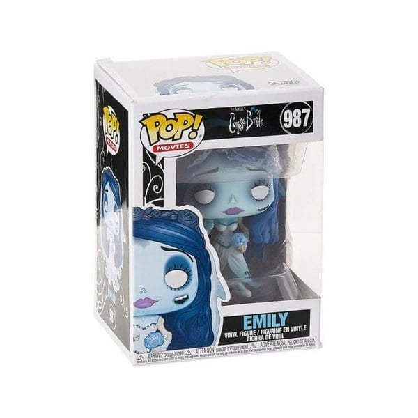 The Corpse Bride Figure - Emily Pop - PVC - 10cm - INGET NAMN- USED