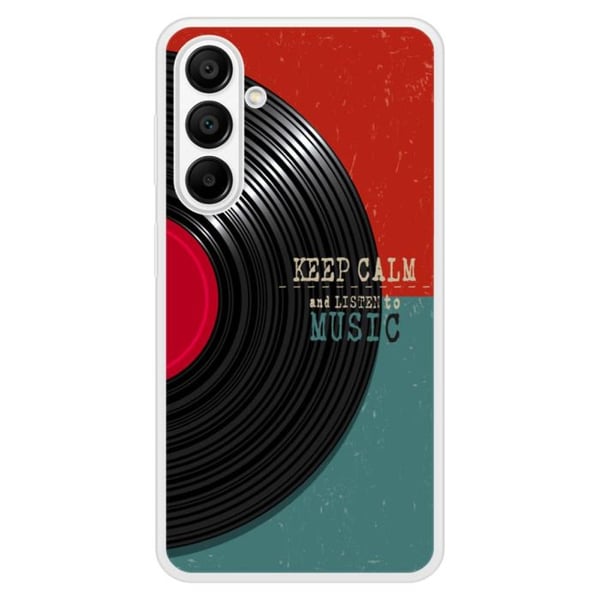 Coque i förstärka silikon med tryck kompatibel med Samsung Galaxy A15 Håll dig lugn
