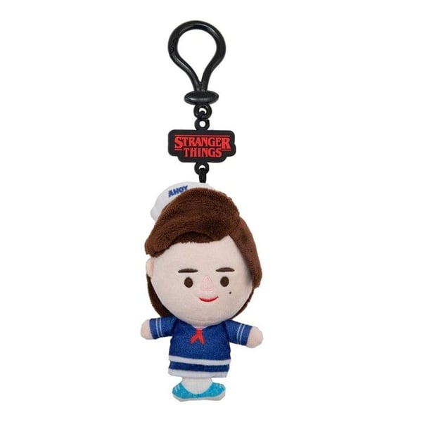 Cinereplicas - Stranger Things - Nyckelring i plysch Steve Scoops Ahoy 12 cm