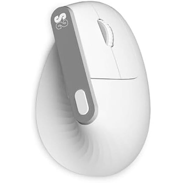 Datormus - SUBBLIM - Natur Vertikal Ergo - Ergonomisk - Tyst - USB Typ C