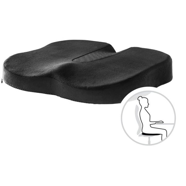 Stolpude - MOSH - ERGO B1A - Mikrofiber - Hukommelsesskums - Sort