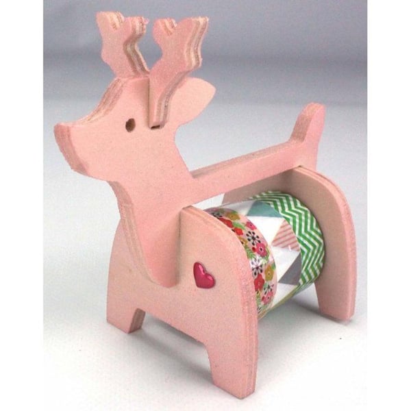 MégaCréa DIY - Trädistributör för masking tape Ren 11,5 cm