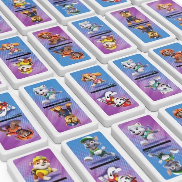 Metallask Dominoer Paw Patrol - SPIN MASTER - Från 4 år