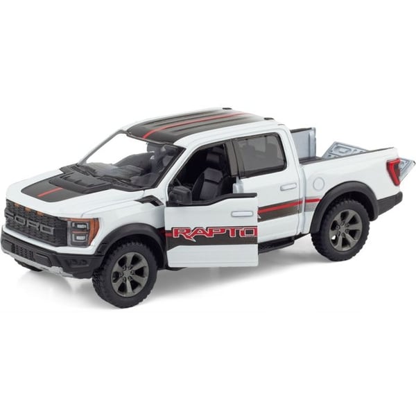 Ulysse - Vit liten Ford F-150 Raptor i vitt