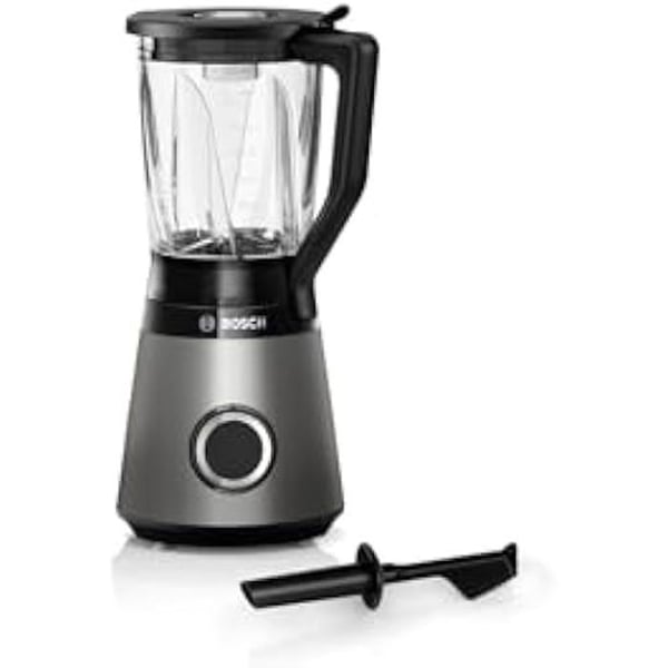 Bosch Husholdningsapparater - MMB6172S Vitapower serie 4 - Blender - motor 1200 W - skål kapacitet 2L, 2 hastigheder, Farve: Metalisk