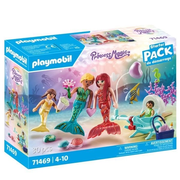 PLAYMOBIL 71469 Sjöjungfrufamilj