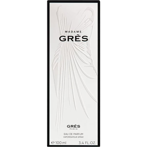 Madame Grès - Eau de parfum för kvinnor, en elegant flaska på 100 ml av en klassisk och tidlös doft.