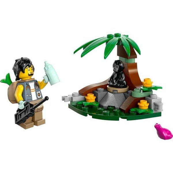 Möte med babygorillan (Polybag) - LEGO City - 30665