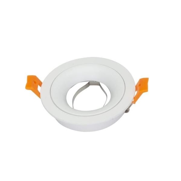 Inbyggd - ANOU - Rund - Aluminium - Vit - GU10