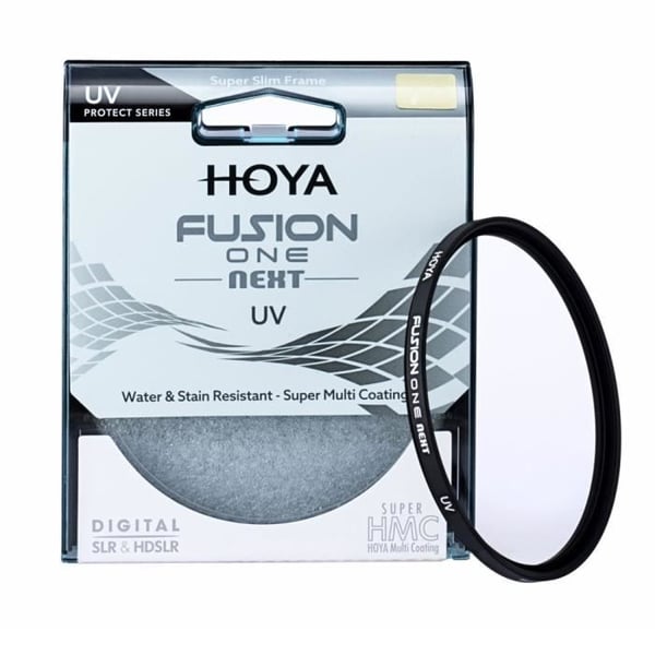 Objektivfilter - HOYA - FUSION One Next - 58mm - UV-filter - 18 lager antireflexbeläggning