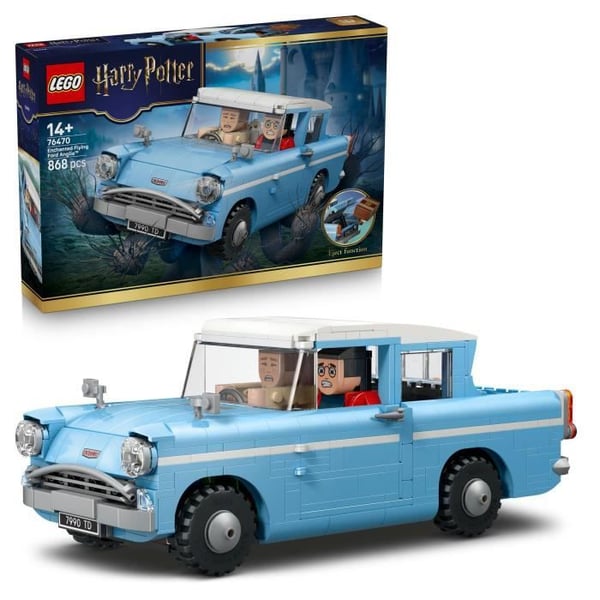 LEGO Harry Potter 76470 Den Fortryllede Ford Anglia - Legetøjsbil til Dreng eller Pige 14 år