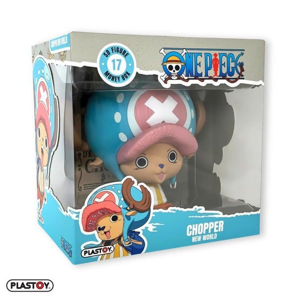 Sparbössa - PLASTOY - One Piece Tony Tony Chopper New World - PVC - 16 cm
