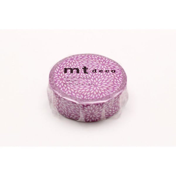 Maskeringstejp - Fleur de riz - 1,5 cm - 10 m - Fuchsia