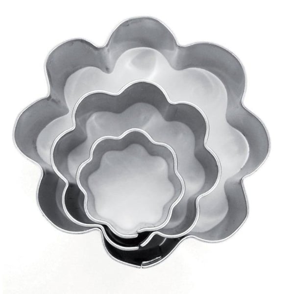 Graine Créative - metallutstickare Blomma 3 delar