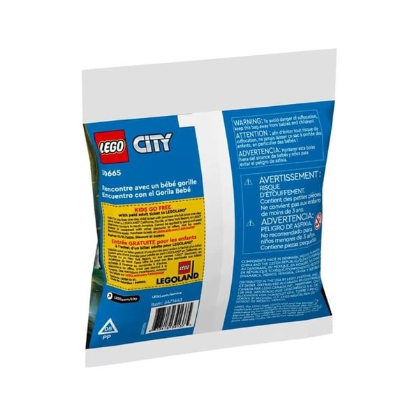 Möte med babygorillan (Polybag) - LEGO City - 30665