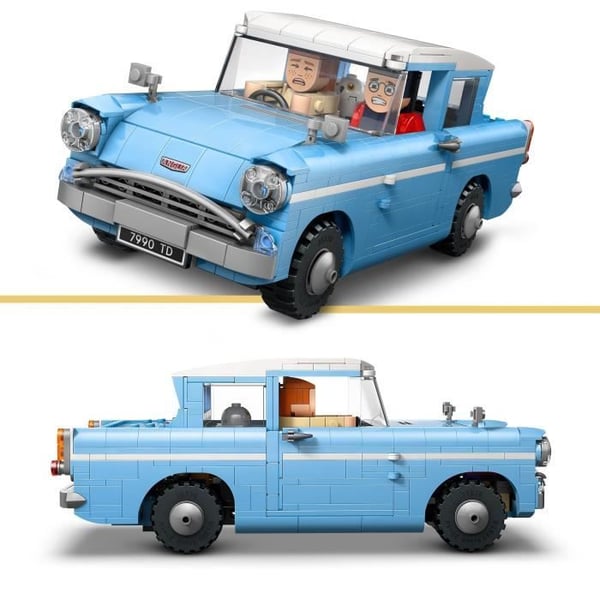 LEGO Harry Potter 76470 Den Förhäxade Ford Anglia - Leksaksbil för Kille eller Tjej 14 år