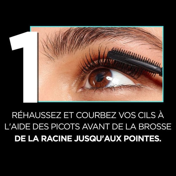 Mascara - L'OREAL PARIS - Telescopic Lift - Vattentät - Noir - 9,9 ml
