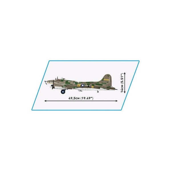 COBI 5749 - BOEING B-17F FLYGANDE FÄSTNING "MEMPHIS BELLE" Executive Edition