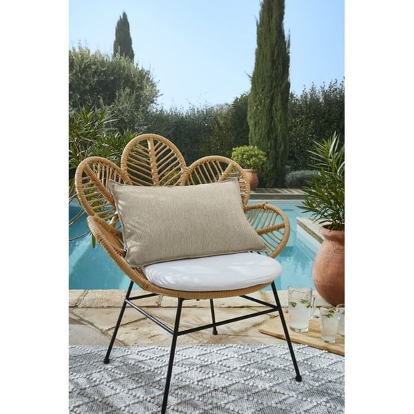 Kuddeöverdrag "Naïa Outdoor" alla dimensioner Fjärilseffekt - Naïa Sand - - Naïa Sand - Kuddeöverdrag 40 x 60 cm