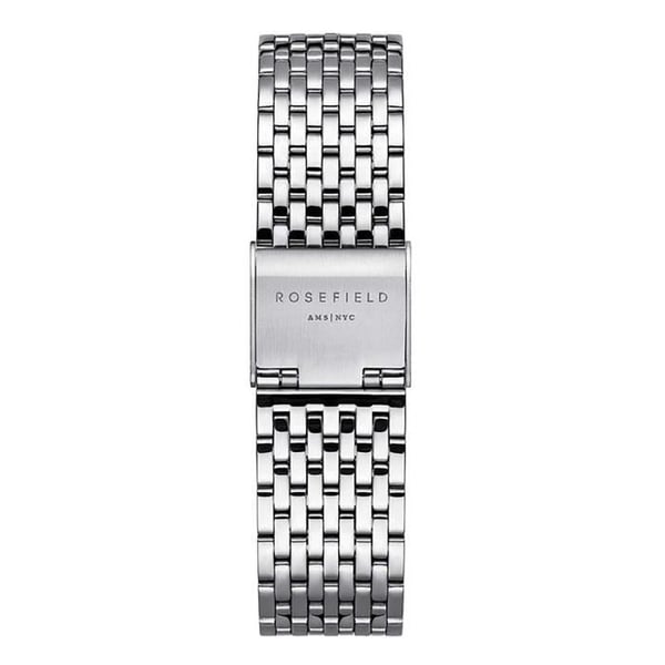 Damsklocka - ROSEFIELD - Heirloom - Rostfritt stål - Vit - Chic
