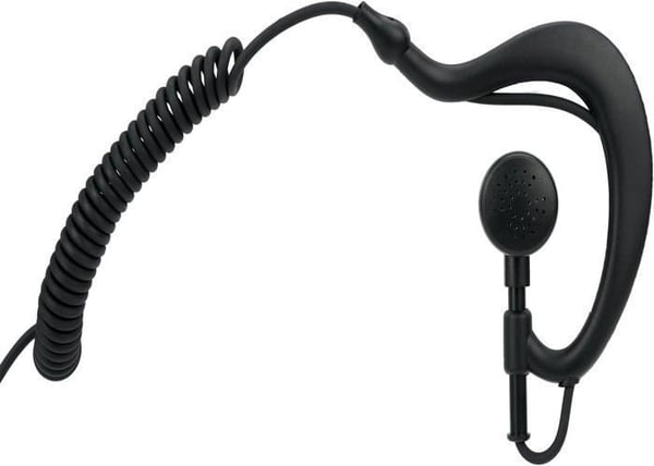 Retevis Talkie Walkie Hörlurs, 2 pin G Form Hörsnäcka För RT24 RT622 RT27 BaoFeng BF-888S BF-88E Kenwood Tvåvägsradio