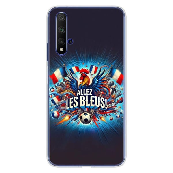 1001Coques - Silikonfodral kompatibelt med Huawei Honor 20 - Motiv allez les bleus - Originaldesign tryckt i Frankrike 1001Coques - Silikonfodral kompatibelt med Huawei Honor 20 - Motiv allez les bleus - Originaldesign tryckt i Frankrike