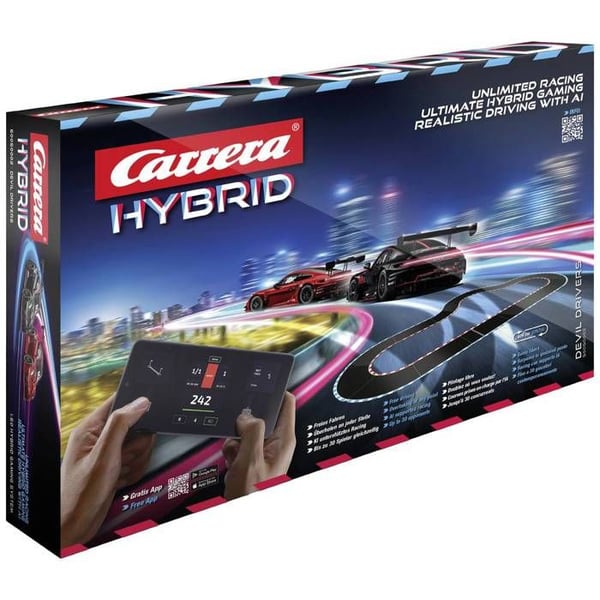 Set med bil - Carrera - Hybrid 50050002 - Porsche 911 GT3 R - Svart och Röd - För barn