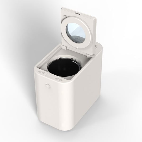 Elkompostbehållare - BEECO HQD-260C - 2,5L - 220V 60Hz - 470W - Självrengörande - Tyst och luktfri - vit