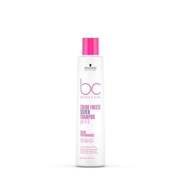 Schwarzkopf Professional BC Bonacure pH 4.5 Color Freeze Silver Shampoo 250ml