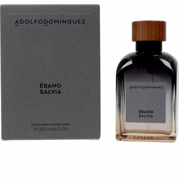 Parfym Man - Adolfo Dominguez - Ébano Salvia - EDP - 200 ml - Naturliga ingredienser