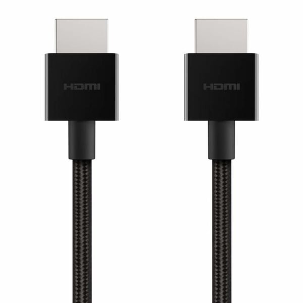 HDMI 2.1-kabel - BELKIN - 2 m - Ultra HD - 48 Gbit/s - Sort